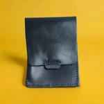 Hide And Drink Vertical Front Pocket Wallet With Single Card Slot : Slate Blue... Fixed Price $28.00.