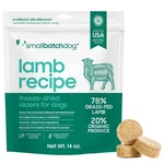 Smallbatch Pets Freeze Dried Raw Dog Food, Lamb Recipe, 14 Oz, Organic High P.... Fixed Price $61.46.