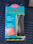 Rep-cal Cricket Shaker With Bug Catching Pipe For Feeding Reptiles + Amphibians. Fixed Price $9.95.