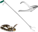Iclover Professional 52 Inch Upgrade Heavy Duty Extra Long Snake Tongs Reptil. Fixed Price $53.95.