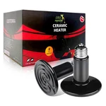 Leoterra 75W Ceramic Heat Emitter, Reptile Lamp Bulb For 20-40 Black. Fixed Price $19.07.