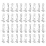 50 Pcs Plastic Cabinet Shelf Clips, Fits 5MM Hole And 3/4" Thick. Fixed Price $15.76.