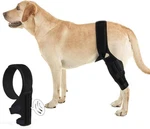 Tinzum Dog Knee Brace For Torn Acl Hind Leg, Dual Rear Support (C-0232). Fixed Price $20.00.