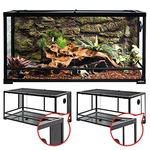 Zoo 50 Gallon Reptile Glass Tank Terrarium 2 In 1 Side Meshes And. Fixed Price $392.38.
