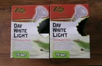 2 New Zilla Day White Light Incandescent Spot Bulbs 75W Free Us Shipping. Fixed Price $16.27.