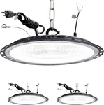Parmida 2-PACK Ufo Led High Bay Light 150W Etl Commercial Bright Shop Bn. Fixed Price $50.00.