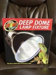 Zoo Med Deep Dome Lamp Fixture, Us Stock, No Import Fees, Freeshipping. Fixed Price $26.99.
