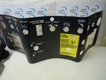 Genie Platform Lift 52155FR Control Panel Box Decal Overlay 3M Adhesive *new. Fixed Price $12.43.