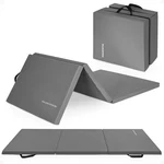 Balancefrom Fitness Gogym 6X2FT Folding 3 Panel Exercise Mat With Handles, Gray. Fixed Price $42.99.