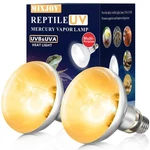 Mixjoy 2 100W Reptile Heat Lamp Bulb Full Count (pack Of 1), Silver. Fixed Price $54.29.