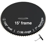 Trampoline Mat Ft For 96 Springs With 7" Length, 159" D. Fixed Price $49.99.