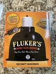 Flukers Mini Sun Dome Deep Flush Mount Lamp 5.5 100 Watt Max Turtles Reptiles. Fixed Price $7.49.