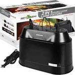 Zoo Dual Reptile Light 2 In 1 Deep Dome Lamp Fixture, Double-layer. Fixed Price $39.99.