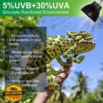 Uvb Reptile Light Bulb 5.0 5W Led, Bearded Dragon Turtle Gecko Tank. Fixed Price $27.99.