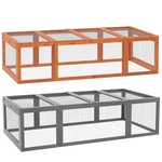 Pawhut Large Wooden Rabbit Hutch Small Animal Habitat Enclosure. Fixed Price $82.99.