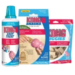Kong Puppy Delight Treats Combo - Snacks, Spray & Ziggies For Small Pups. Fixed Price $65.00.