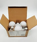 Amazon Basics 6-PACK Led Light Bulbs 40W Non-dimmable A19 Soft White 2700K. Fixed Price $19.99.