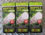 Exo Repti-glo 5.0 Compact Fluorescent Tropical Terrarium Bulbs 13 W Pack. Fixed Price $39.95.