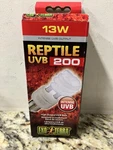 Exo Terra 13W Reptile Uvb 200 High Output (intense) Bulb PT2340 New. Fixed Price $13.50.