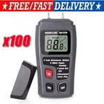 Digital Lcd Moisture Meter Detector Tester Firewood Paper Cardboard. Fixed Price $87.93.
