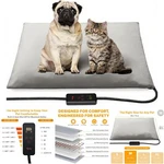 Medium Pet Heating Pad 6 Temp Settings Timer Waterproof Chew-resistant Cord. Fixed Price $67.19.