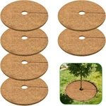 Zeedix 6 Pack Coconut Fiber Mulch Ring, 24 Inch Coir Tree Mat, 1. Fixed Price $66.40.