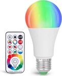 Led Color Changing Light Bulb, 820LM Dimmable E26 10W Rgbw, Mood With. Fixed Price $17.99.