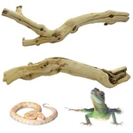Reptile 2 Pack Snake Climbing Wood Branches Lizard Habitat Decorati. Fixed Price $34.99.