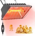 Chicken Coop Heating Lamp, 250W Brooder Heater For Chicks 13.12FT Cord Ul Passed. Fixed Price $35.12.