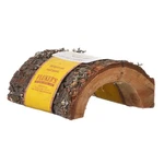 Critter Cavern Half-log Medium (5.5"L X 5.5"W 3.5"H) By Flukers. Fixed Price $14.34.