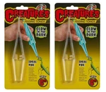Zoo Med 2 Pack Of Creatures Feeding Tongs, 6 Inch, Glow The Dark. Fixed Price $12.79.