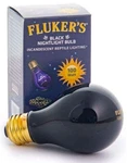 Reptile, Flukers Black Nightlight Incandescent Bulb (100 Watt). Fixed Price $15.56.