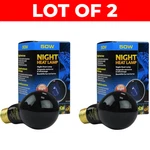 Lot Of 2 Exo Night Heat Lamp 50W Reptile Terrarium A19 Bulb - New. Fixed Price $19.94.