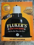 Mini Sun Dome 100 Watt (5.5" Diameter) By Flukers. Fixed Price $19.69.