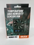 Nomoy Pet NFF-102 Temperature Humidity Sensor Fan For Reptile Tanks. Fixed Price $19.99.