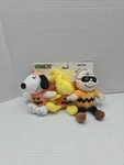Peanuts Halloween Dog Toys Snoooy Woodstock Charlie Brown Costume 6" New. Fixed Price $15.00.