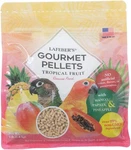 Tropical Fruit Gourmet Pellets Pet Bird Food, Added Sugar, Made With Non-gmo. Fixed Price $48.28.