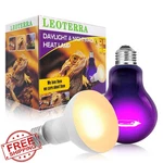 Leoterra 100W Reptile Heat Lamp Uva Black E26 Base 110V. Fixed Price $50.99.