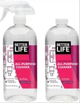 Better Life All-purpose Cleaner Spray Lot Of 32OZ Bottles Currant & Citrus. Fixed Price $38.95.