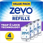 Zevo Flying Insect Trap Refills - For Indoor 4 Cartridges. Fixed Price $23.99.