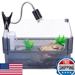 Small Turtle Tank Kit - Complete Starter Habitat W/ Filter, Light & Basking Area. Fixed Price $98.76.