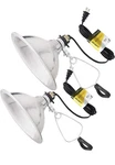 Simple Deluxe Clamp With 8.5" Aluminum Reflector Grow Lights New. Fixed Price $21.95.