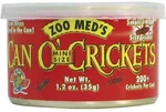 Zoo Med Can O' Crickets Mini Size Food For Reptile Fish Birds 1.2 Ounce - 3 Pack. Fixed Price $17.65.
