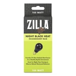 Zilla Night Black Incandescent Light Bulb 100 Watts For Reptiles Heating. Fixed Price $11.89.