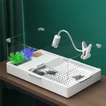 Turtle Tank - Aquarium With Platform Pet & Reptile Xl+water Pump. Fixed Price $109.75.