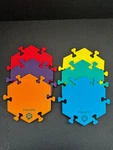 Fluentpet Hextiles 6-PACK All Colors Button Mats Only Dog/cat Setup. Fixed Price $33.00.