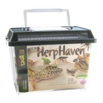 Herphaven Terrarium - Rectangular Small 9.1"L X 6"W 6.6"H By Lee's. Fixed Price $22.43.