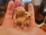 Hagen-renaker Tan Light Brown Squirrel Figurine Porcelain Miniature 50S Mint!. Fixed Price $24.00.