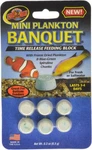 Zoo Med Mini Plankton Banquet Time Release Feeding Block Lasts 3-4 Days 0.3OZ. Fixed Price $8.23.