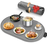 Seenlast Warming Mat For Food With Adjustable Temperature TIMER,10S Fast Heat.... Fixed Price $37.49.